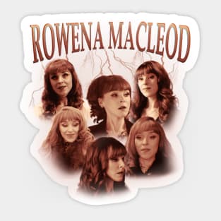 Rowena Macleod Lightening Vintage Sticker